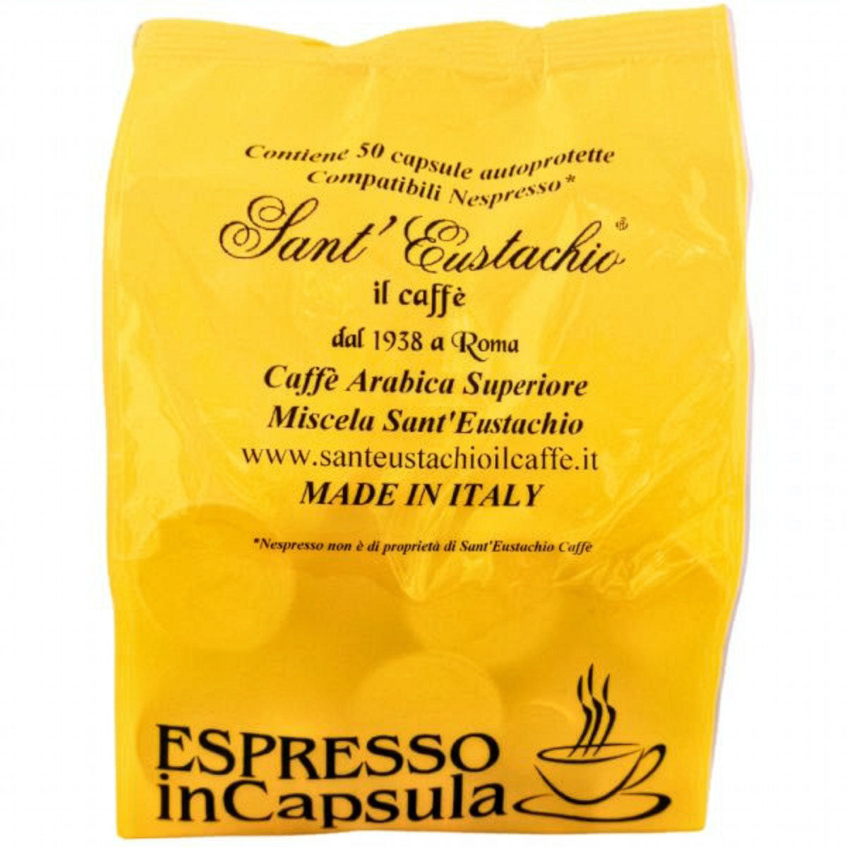 Sant'Eustachio Coffee Nespresso Capsules 50ct