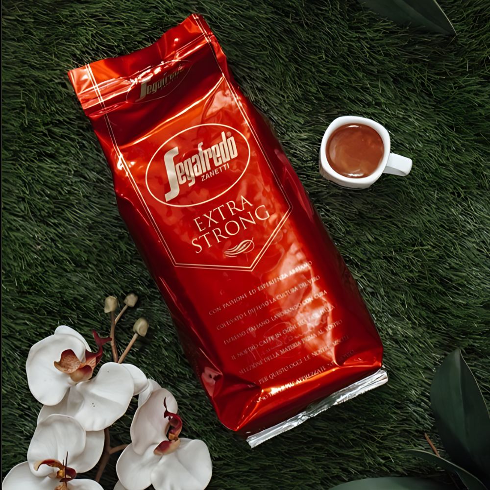 Clearance - Segafredo Extra Strong Whole Bean Coffee 2.2lb/1kg