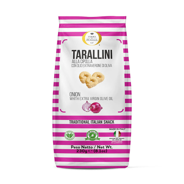 Terre Di Puglia Onion Tarallini 8.1oz/230g