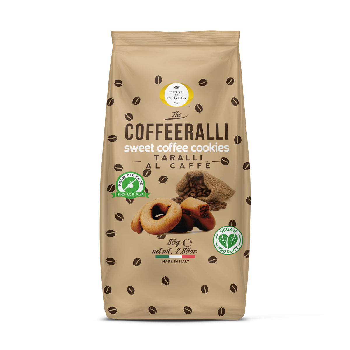 Terra Di Puglia Coffee Taralli 2.8oz/80g