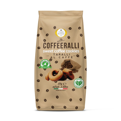 Terra Di Puglia Coffee Taralli 2.8oz/80g