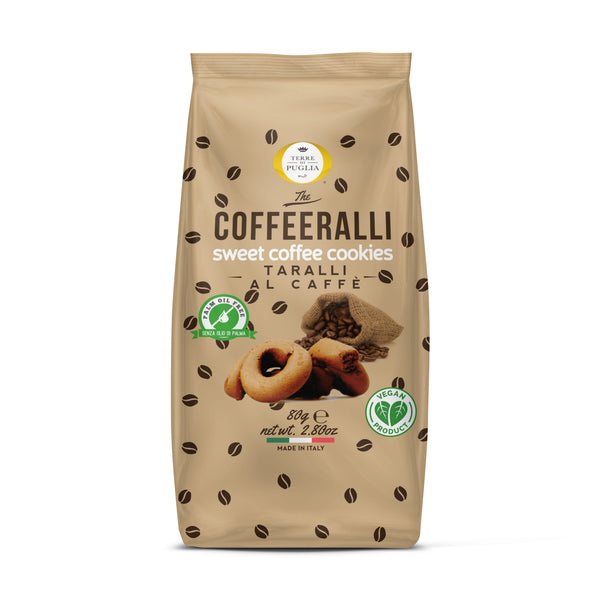 Terre Di Puglia Coffee Taralli 2.8oz/80g