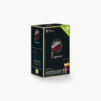 Caffe Vergnano Oro Coffee Nespresso Capsules 10ct