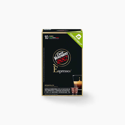 Caffe Vergnano Oro Coffee Nespresso Capsules 10ct