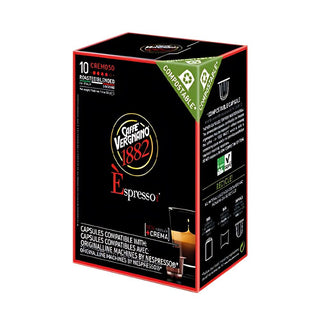 Caffe Vergnano Cremoso Coffee Nespresso Capsules 10ct