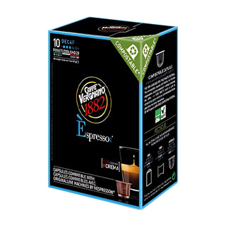 Caffe Vergnano Decaf Coffee Nespresso Capsules 10ct